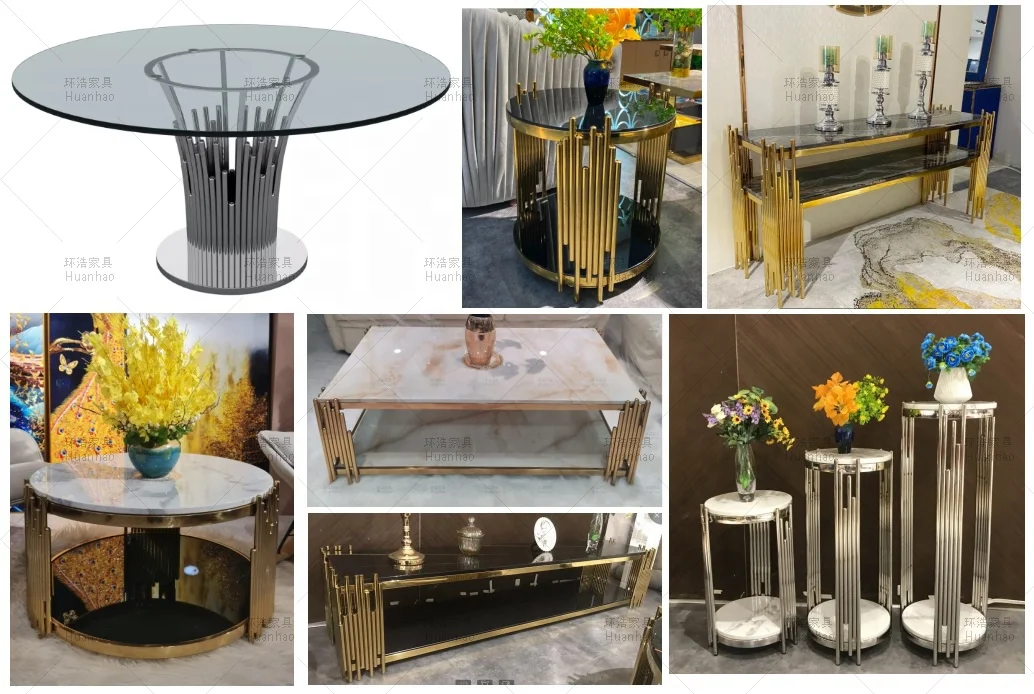 modern cheap round coffee table 80x80 glass  for living room furniture