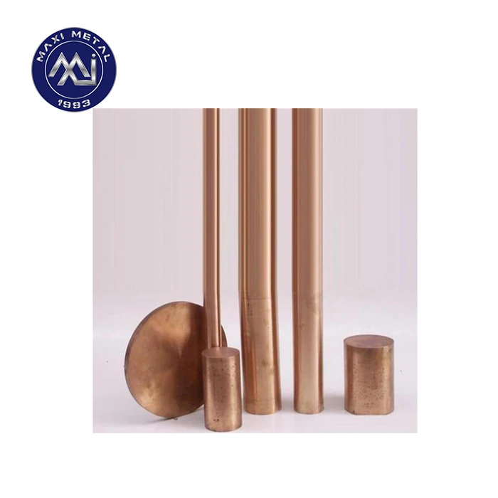 Wholesale C52100 phosphor bronze 2mm, bronze round rod, bronze bar price/
