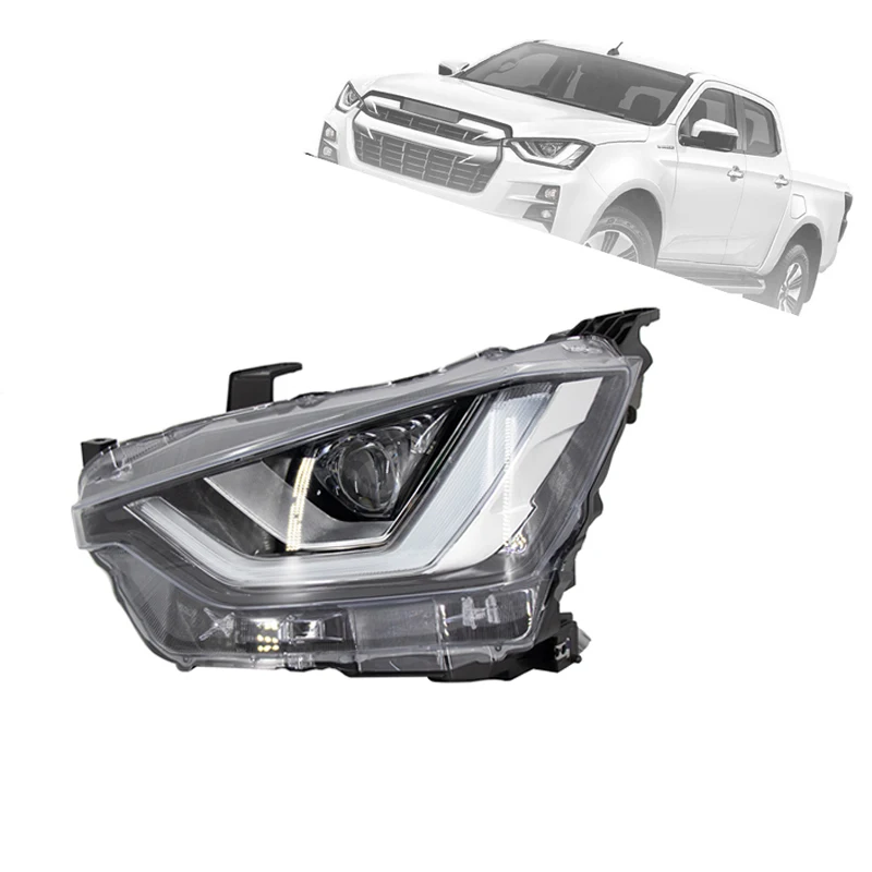 GELING new Genuine Bi-Led projector Daylight headlight led head lamp for ISUZU DMAX 2020 2021 2022 2023