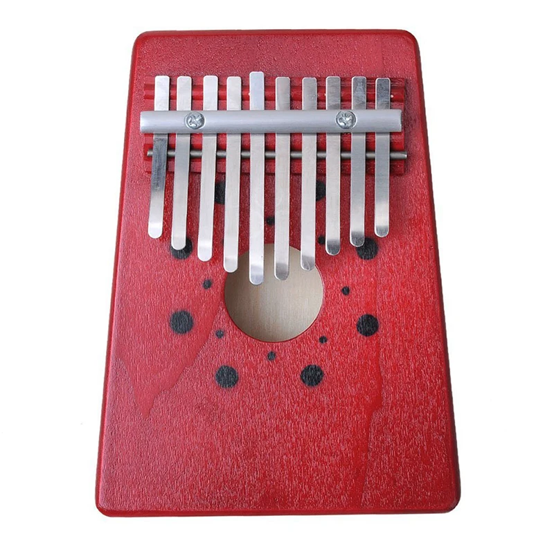 10 Key Thumb Piano Mini Keyboard with Tone Sticker Thumb Piano Keyboard Instruments