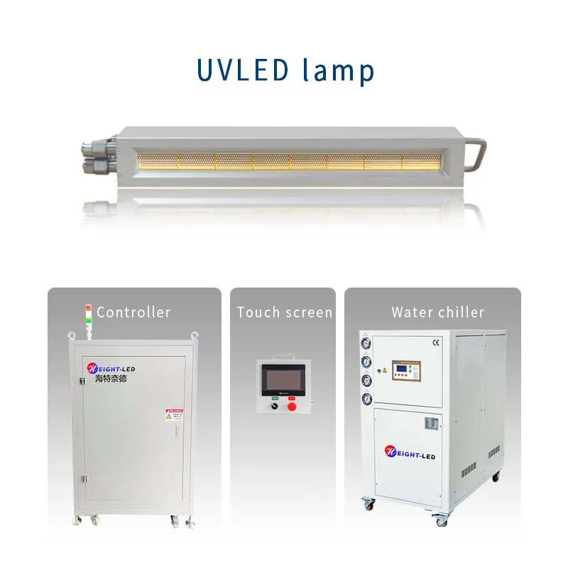PLC control  385nm/395nm uv drying machine  for flexo ink curing