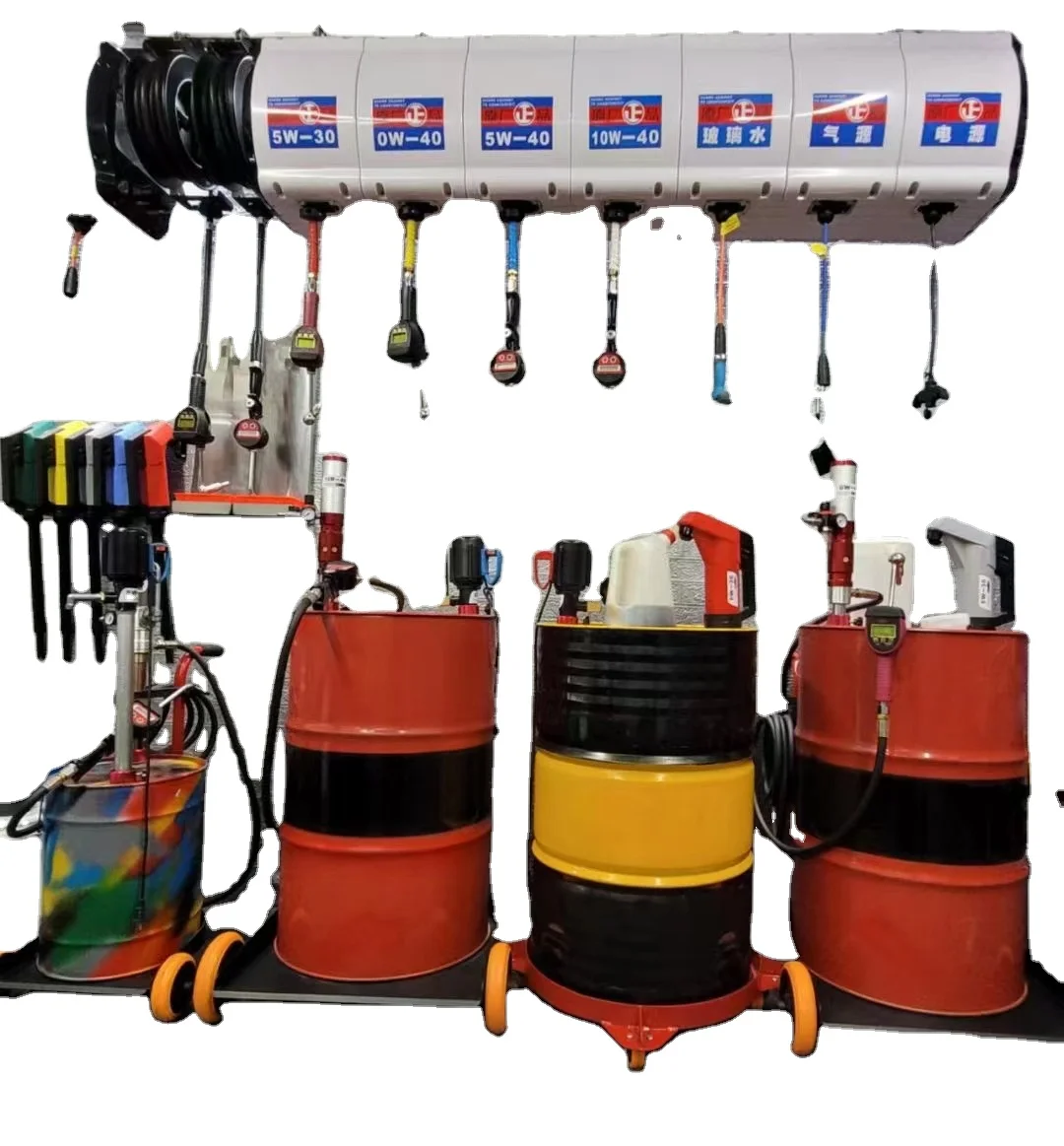 High Accuracy Pressure Engine Motor Air Operated Electric Preset Lubricating Oil Transfer Gun Automatic