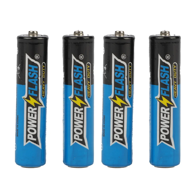 New Products 1.5 V R03 Dry Cell Battery 1.5V Aaa Um-4 Carbon Zinc Dry Battery