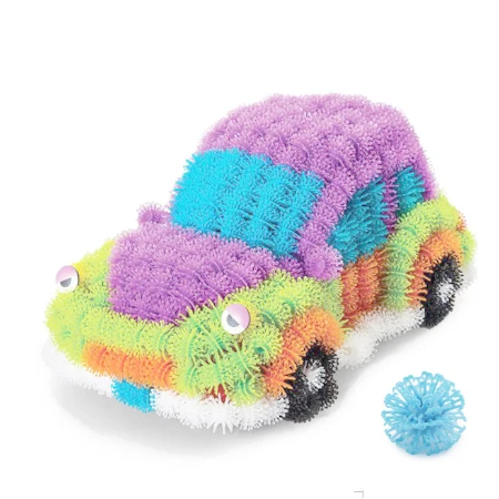 400pcs plastic Creative Handmade Toy Puzzles DIY Kid Toy Magic Thorn ball Clusters toy