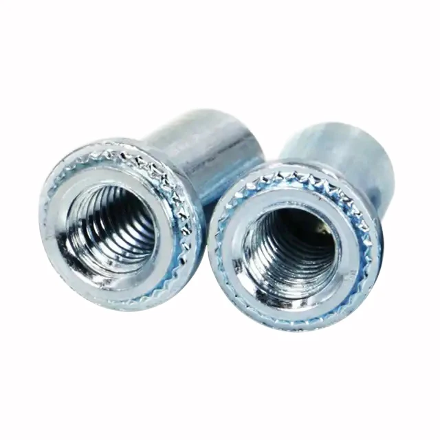 6# 8# INCH M3 M4 M5 M6 half all threaded carbon stainless steel aluminum round hex flat head waterproof clinching standoffs