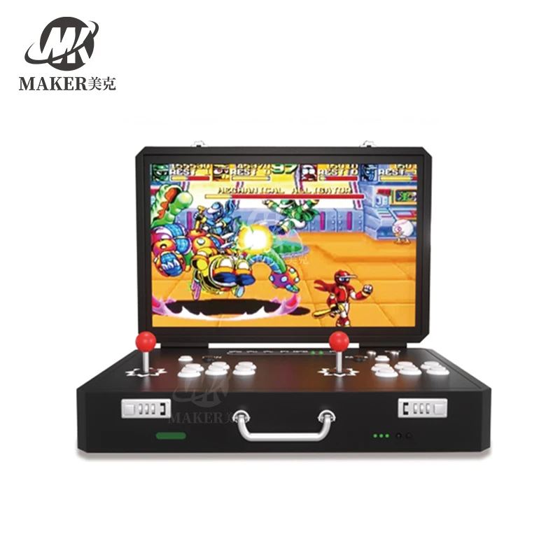19 inch Portable arcade games cabinet thousand fighting games household video game console multi fighter  machine