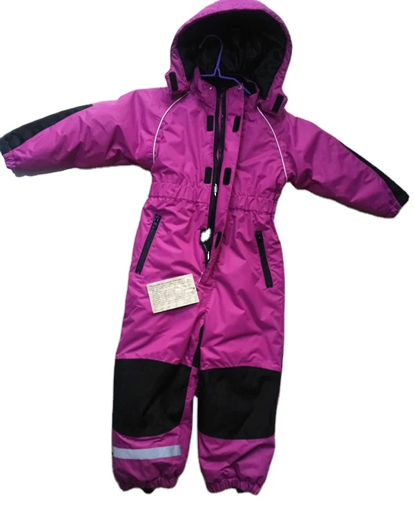 Детский лыжный костюм комбинезон