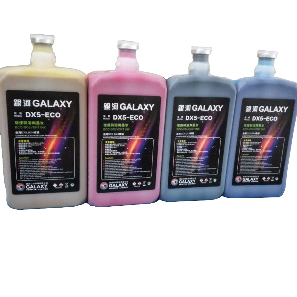  Чернила для цифровой печати galaxy ink/eco solvent ink/out door indoor printing ink