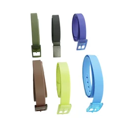 Оптовая Продажа с фабрики светло-голубой пластиковой пряжкой силиконовый ремень на заказ спортивные резиновые модные ремни для женщин и мужчин