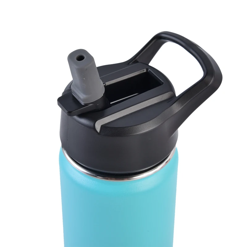 
Simple Modern Vacuum Flask Thermoses Wide Mouth Water Bottle With Straw Lid 
