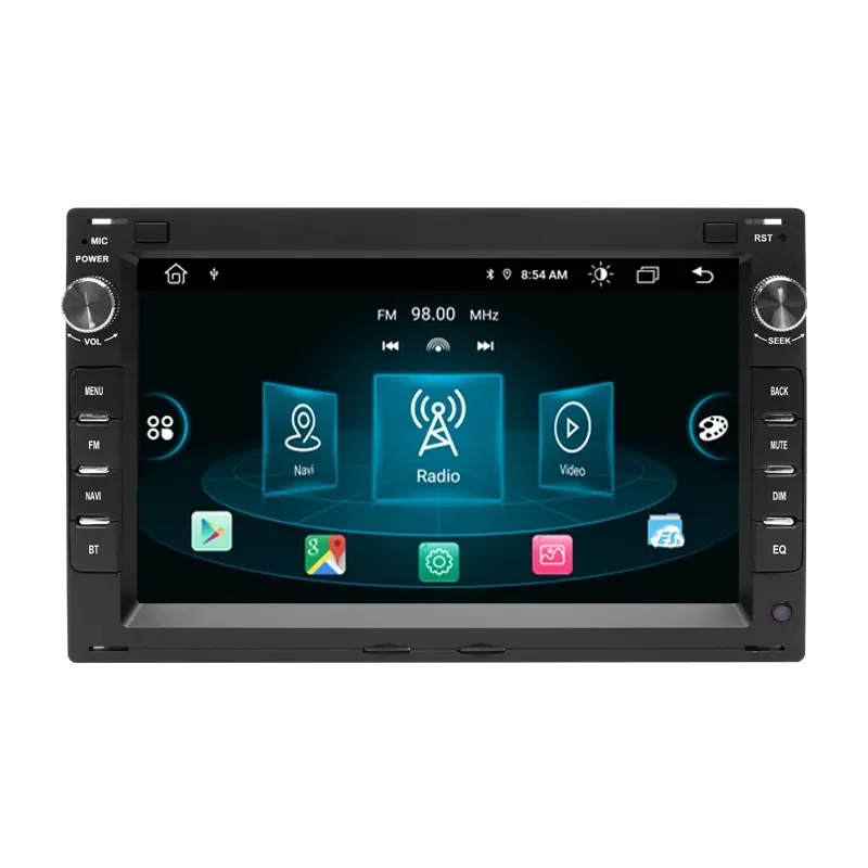 2+32G 7inch Carplay Car Radio Multimedia Player Android 11 For VW PASSAT B5 MK4 MK5 SHARAN Jetta Bora Polo TRANSPORT T5 CITI CHI