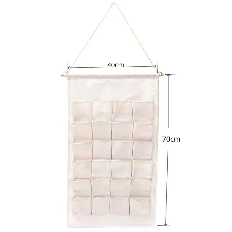 Sublimation Linen Christmas Countdown Calendar Hanging Home Decoration Fabric Wood Advent Calendar