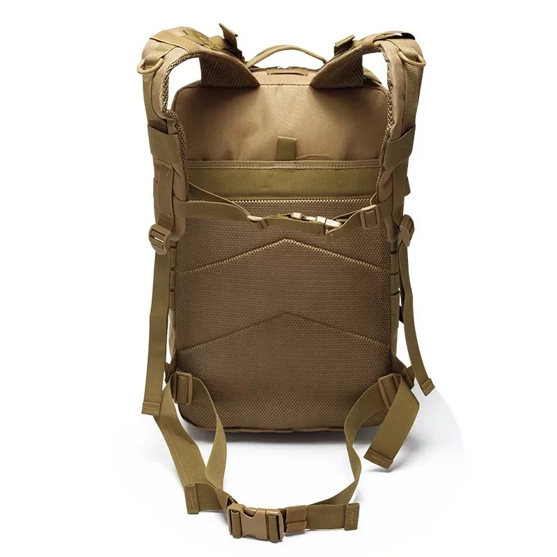 2023 Ready to Ship Khaki High Capacity Hunting Backpack 35l Rucksack Travel Waterproof Hunt Tactical