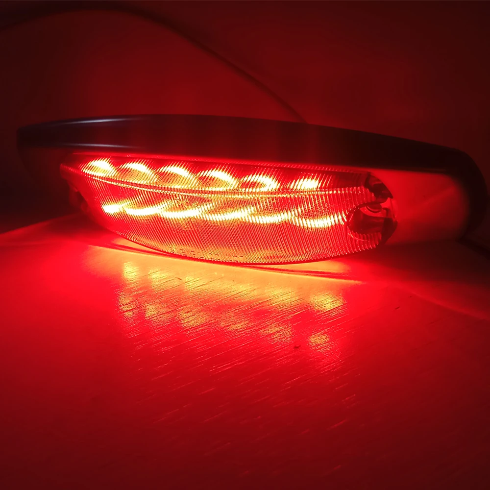 Красный светодиод, 6,25 дюйма, боковой маркер и Габаритные светодиодные фары, запчасти для грузовиков