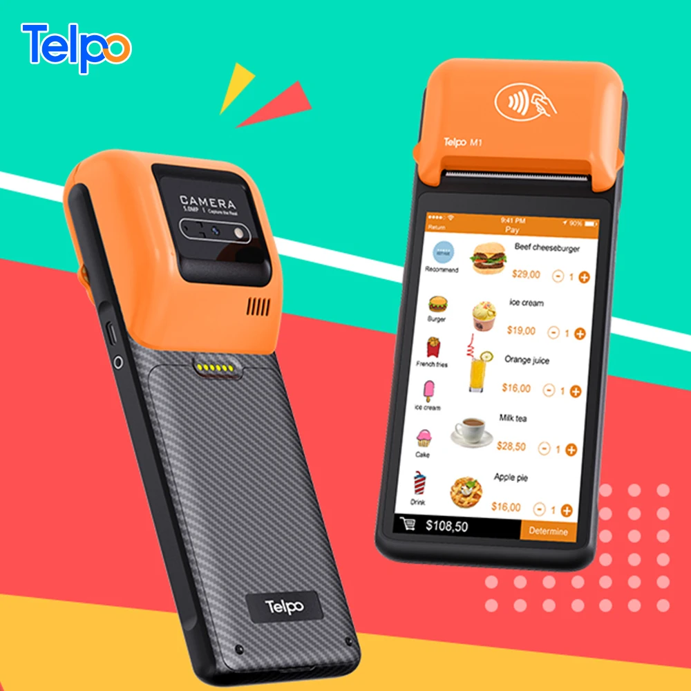 PDV терминал de Punto Venta tpv Android 12 портативный платежный