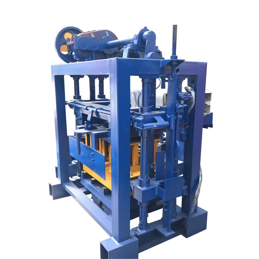 QT4-40 bricks making machine lowest price brick making machine ivory coast briks making machine brick