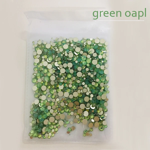 
OYE STONES nail art stones opal colors blue stone fire opal 