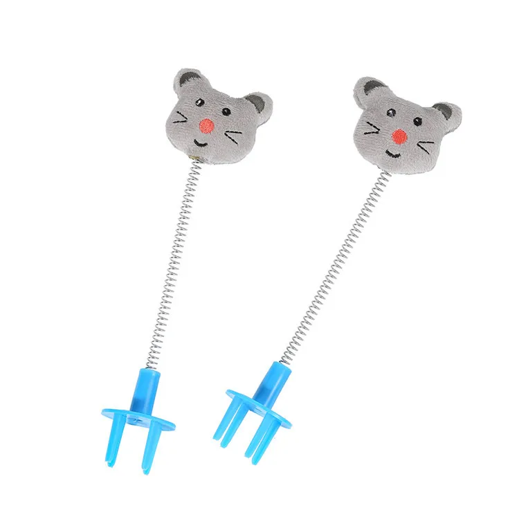 Factory direct Classic Feather Mouse Teaser Stick Wand Cat Toy wholesale