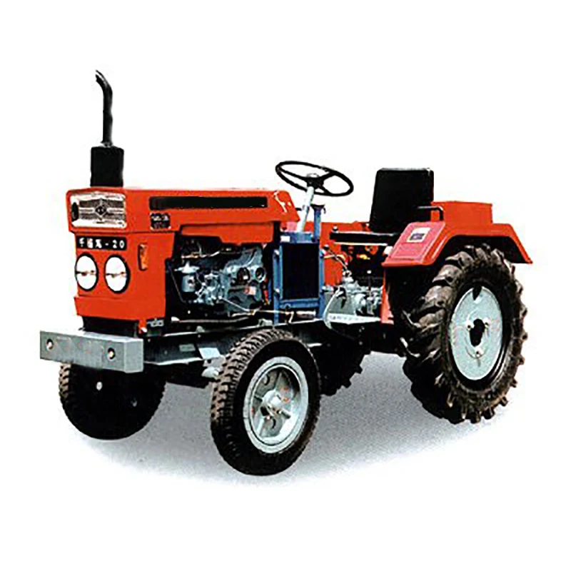 Rubber Track Tractor 30HP 4WD Agricultural Wheel Farm Tractor Mini Farming Tractor with General Purpose Engines