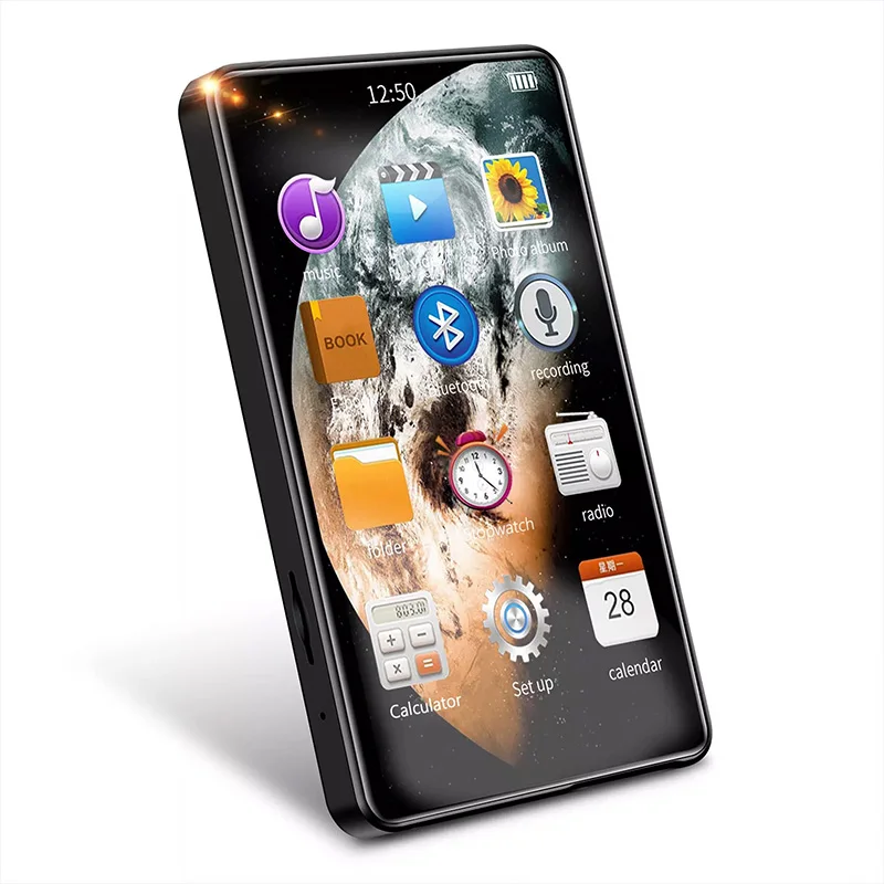 Hot sale touch screen 4inch MP3 MP4 players with bluetoooth