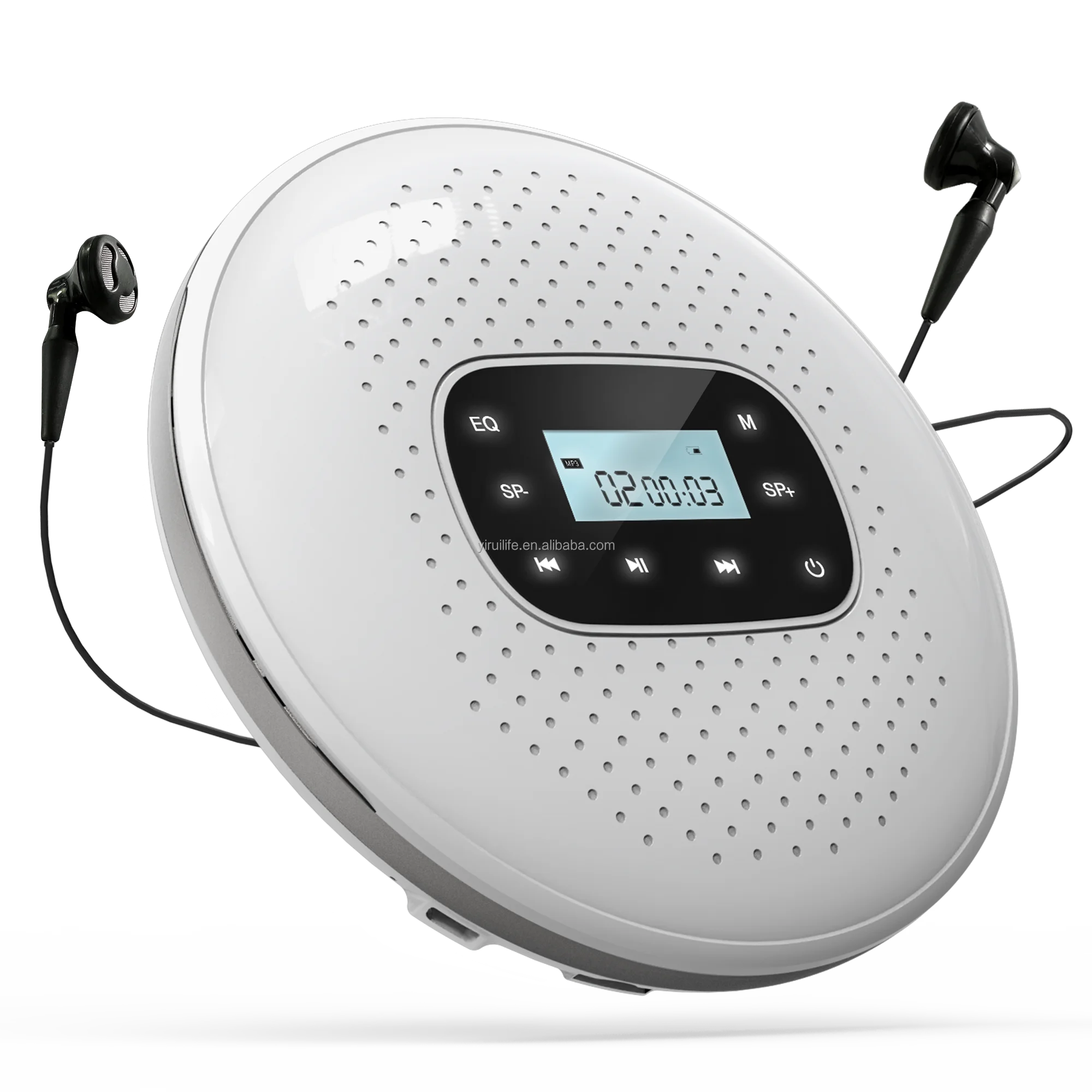 CD Player Portable Anti-Shock Personal Portable CD Player