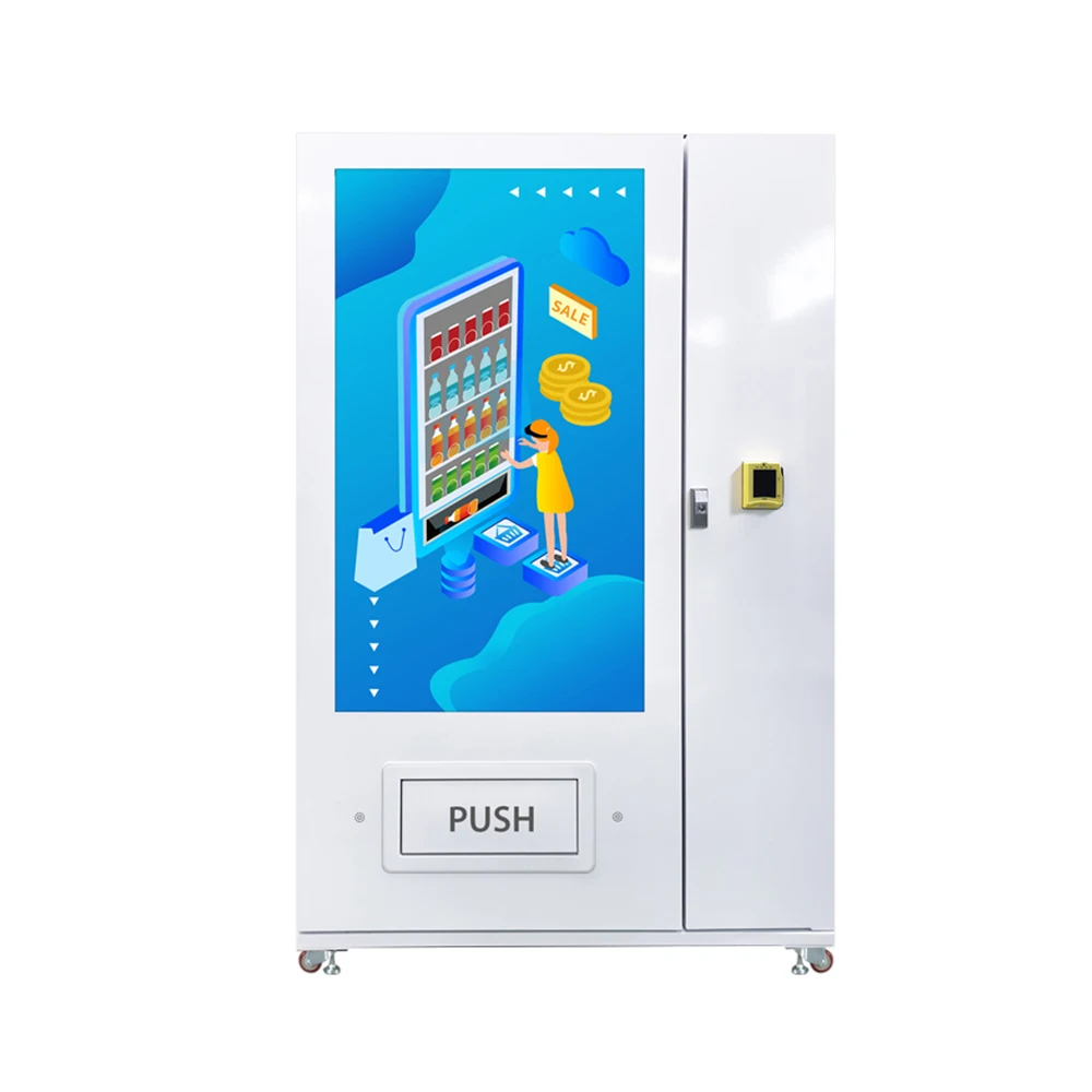 vending machine snack age verification smart vending touch screen coin operated orange juicer vending machine