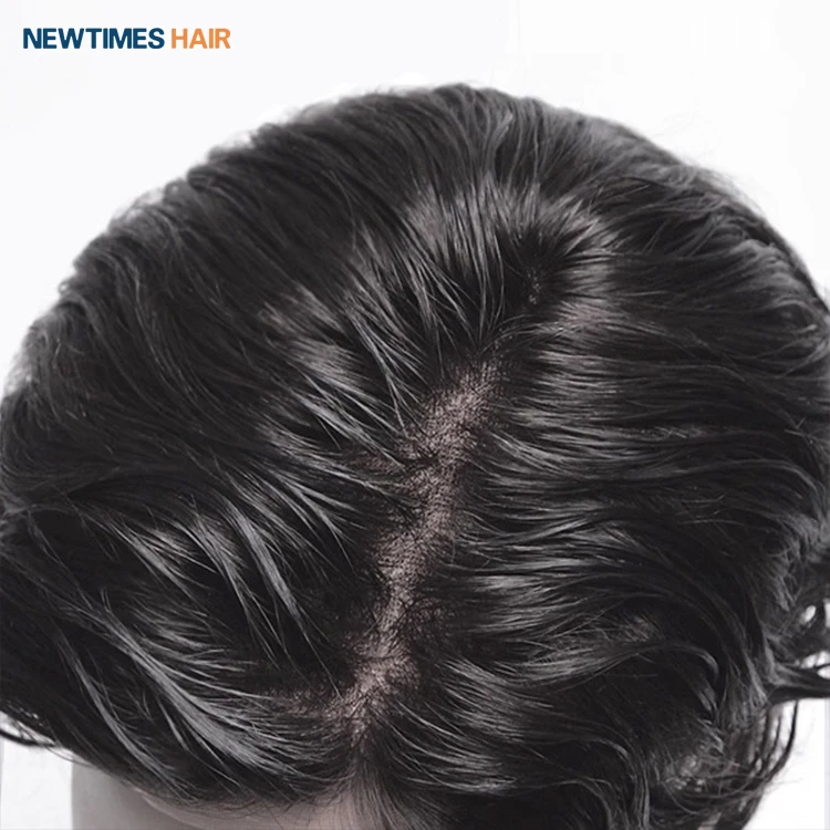 P1-3-5 newtimeshair wholesale human hair wig vendor men toupee human hair systems