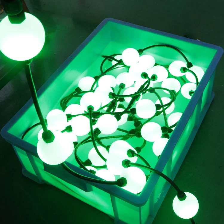 50mm UCS1903 WS2801 Matrix Addressable LED Ball Light Pixel LED Magic Christmas Lights