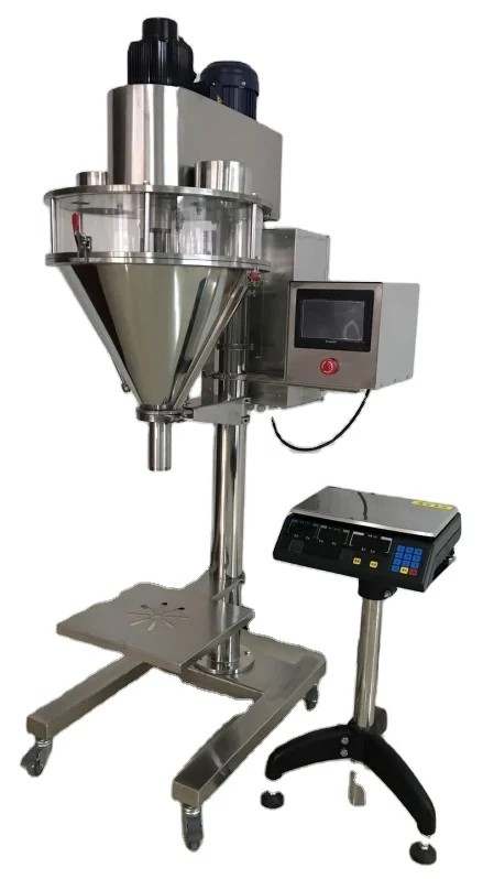 FILLING AUTO BRAND  Desktop Powder Filling Bottling Machine Screw Weighing Filling Machine Packaging Machine
