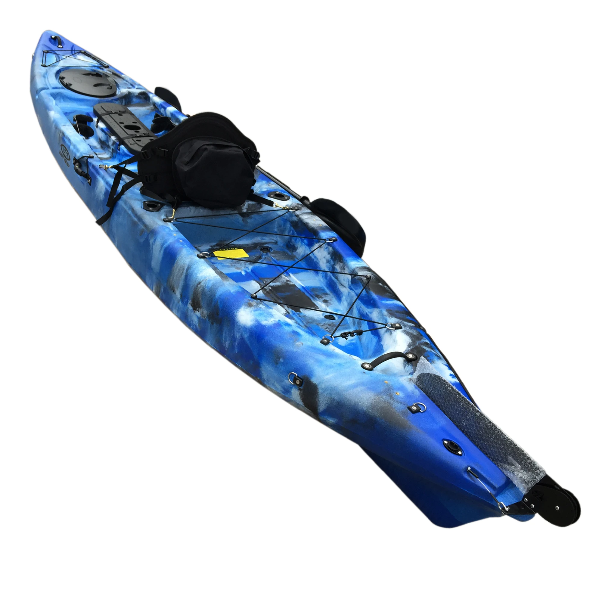 Cheap Fishing Boat Double Canoe Pedal Kayak Two People Rigid Plastic Ningbo Snorkel Fishman 3 Years Support 34 HOT Wind V1 Canoe