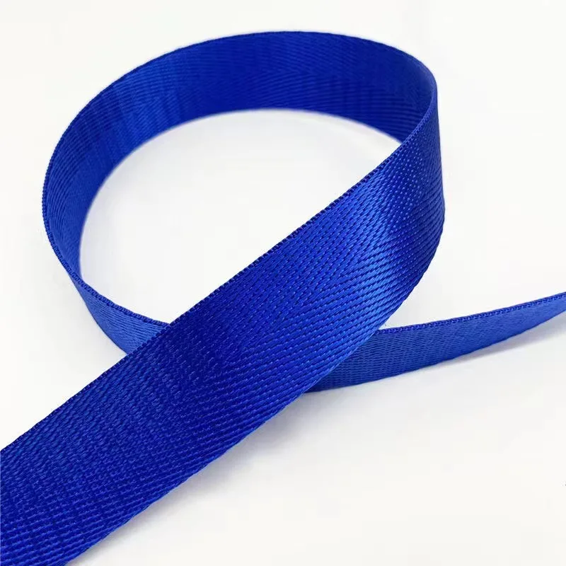 Wholesale cheaper price 3.8cm 5cm wide in stock multiple colors non slip nylon polyester webbing for pet supplies