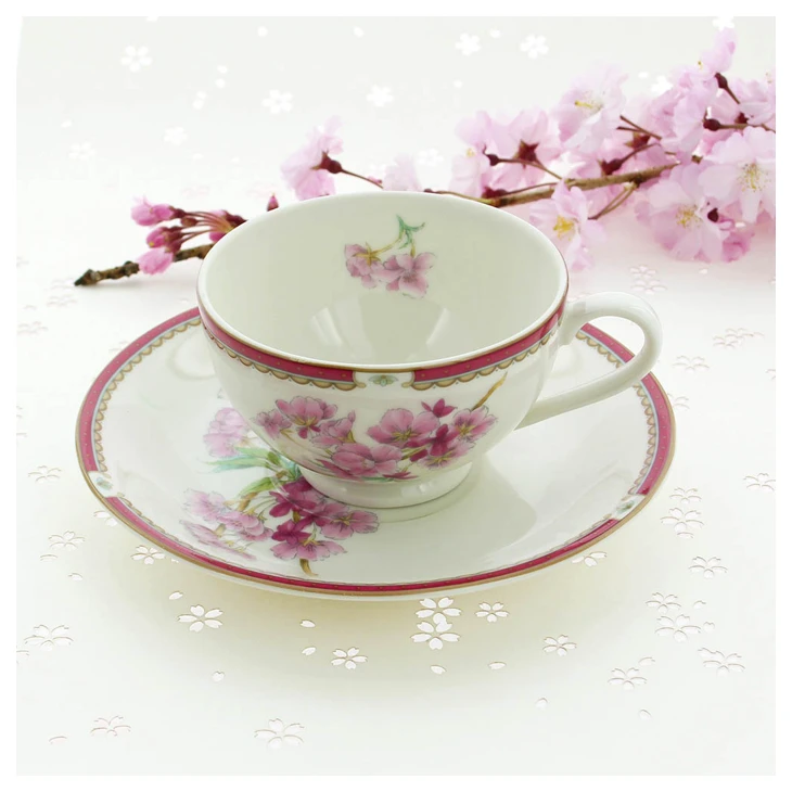 Классическая уникальная чайная чашка и блюдце керамический набор оптом для продажи