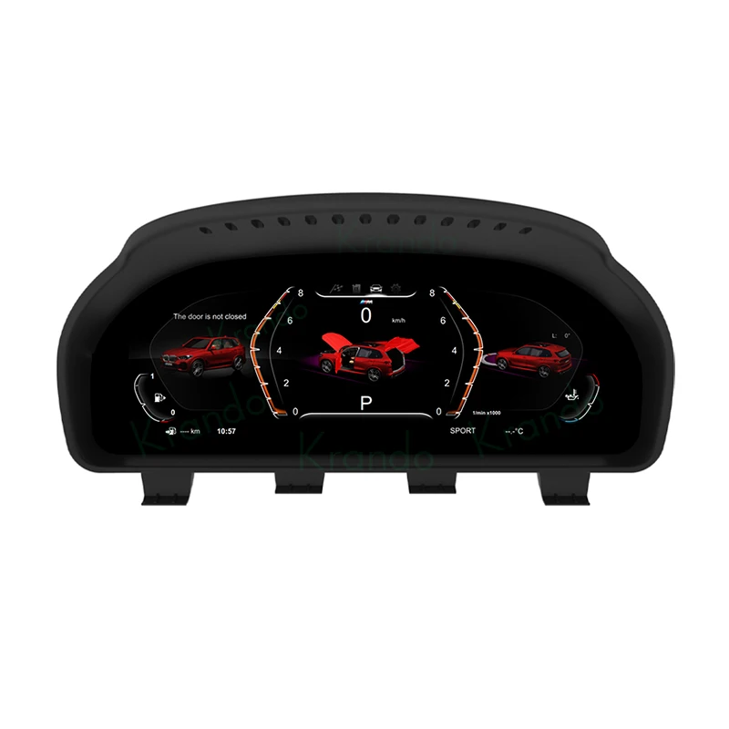 Krando Cockpit For BMW 3 Series F30 F31 F34 F35 GT 4 Series F32 F33 F36 2012 - 2019 Digital Cluster Instrument Smart Speedometer