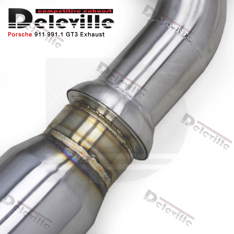 OEM Catback коллектор для Porsche 911 991/991.1 GT3 3.8L 475 PS 2010-2019 из нержавеющей стали полностью выпускной клапан глушителя