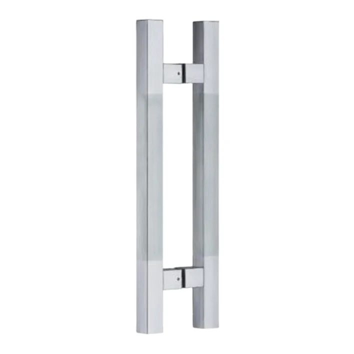 BOTO Square tube stainless steel glass shower glass door pulls