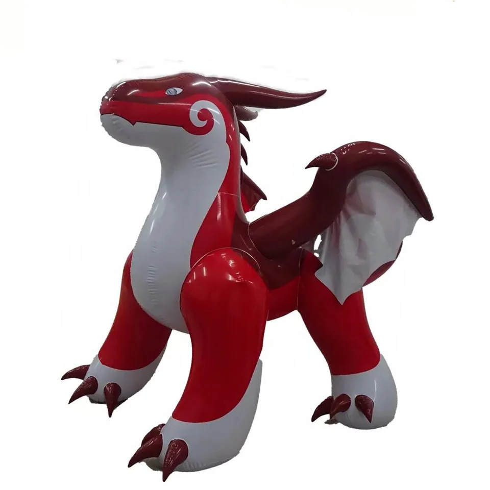 Заводская изготовленная на заказ большая надувная игрушка дракон с крыльями для детей открытом воздухе