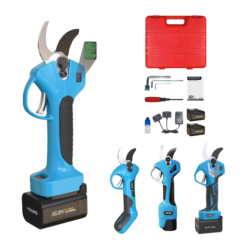 top sale lithium electric branch scissors for household garden pruning cutter powered trees electric pruning shears