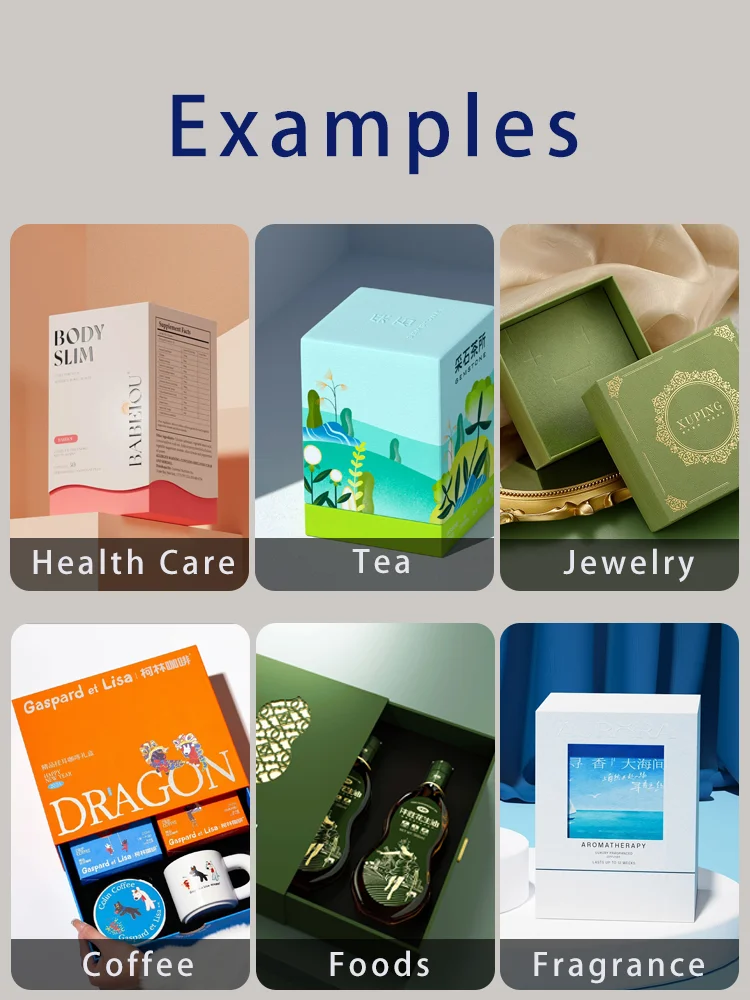 Cheap Modern Custom Logo Gift Box Set Packaging Box Cardboard Paper Luxury Tea Gift Box For Packaging