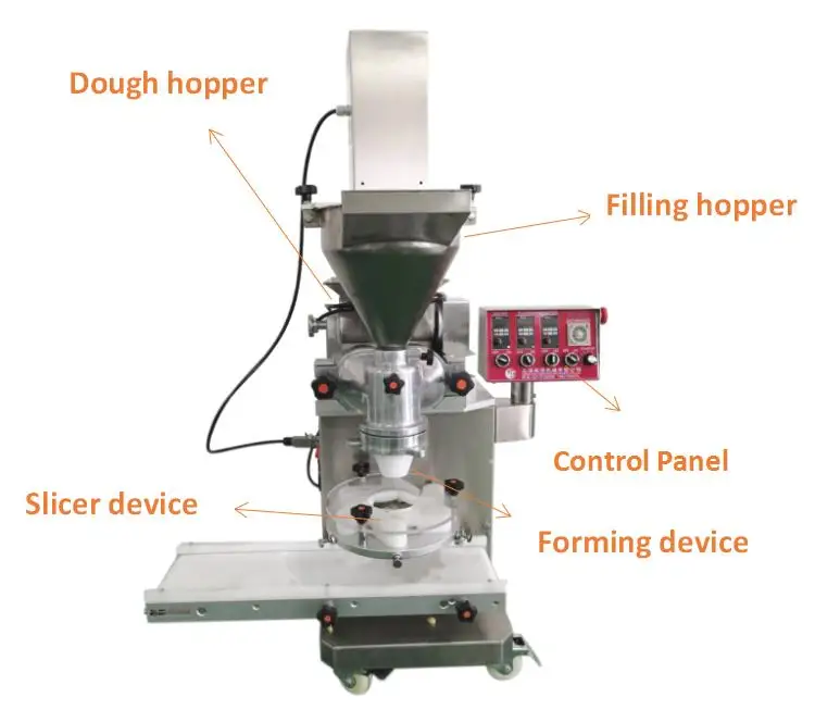 Modern style snack food mooncake processing mini small machine for maamoul