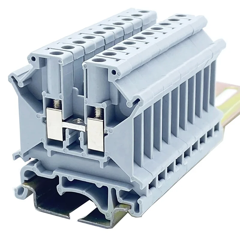 UK 5N electrical wire connector din rail terminal block