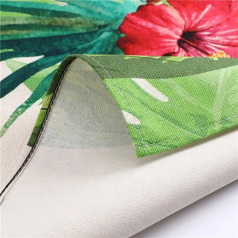 Sunflower printed custom linen adult aprons for home cleaning cooking kitchen Women apron chef baking Restaurant Waiter