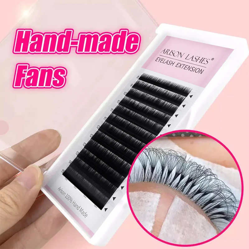 Easy Fan Volume Lash Supplier Wholesale Natural Thickness Eyelash Cc D Dd L  Curl Volume Mink Individual Eyelash Extension