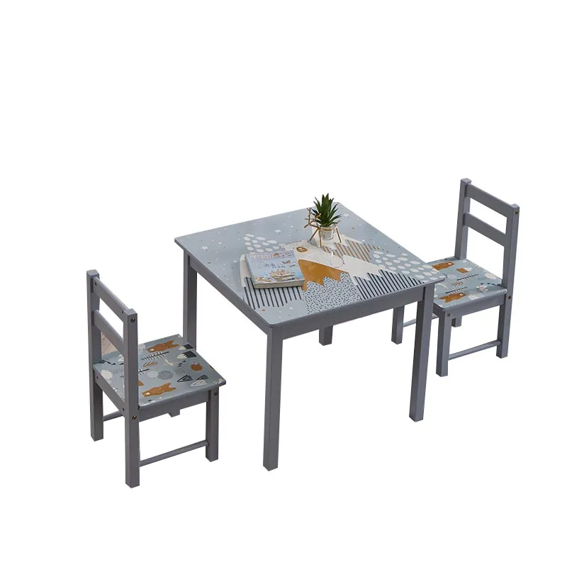 wholesale customer Kids children bedroom sets wooden furniture Table And Chairs