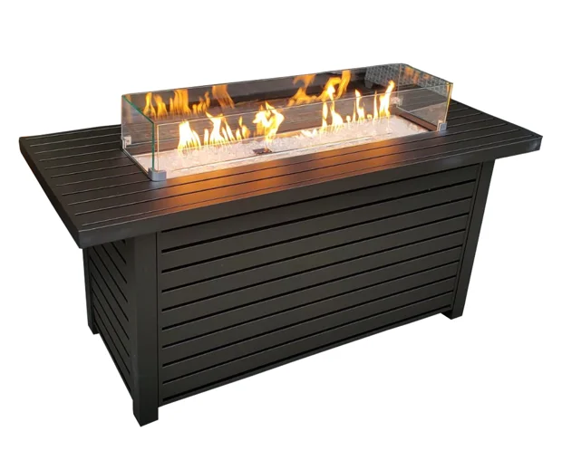 Yoho Popular high quality Smokeless Gas Fire pit Table Outdoor Propane Fire Pit Table For Garden Decoration