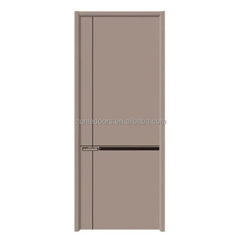 Wooden Door for Home Restaurant Construction Materials Building Interior for Houses Latest Design Pictures With Smart Lock Door