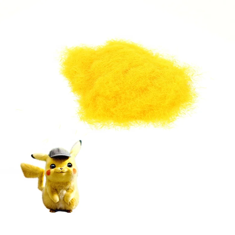 100% нейлоновый Полиамид Флокированный ворс электростатический флокирующий порошок волоконная нить