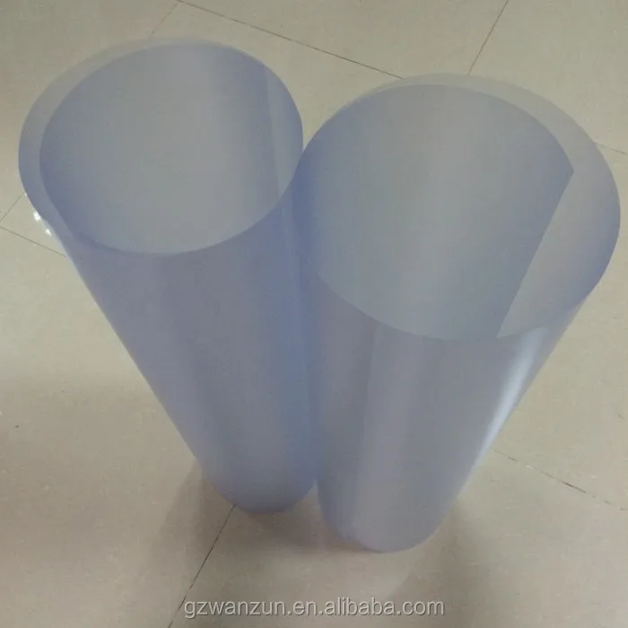 Transparent flexible PVC sheet blister packaging transparent reach PVC film