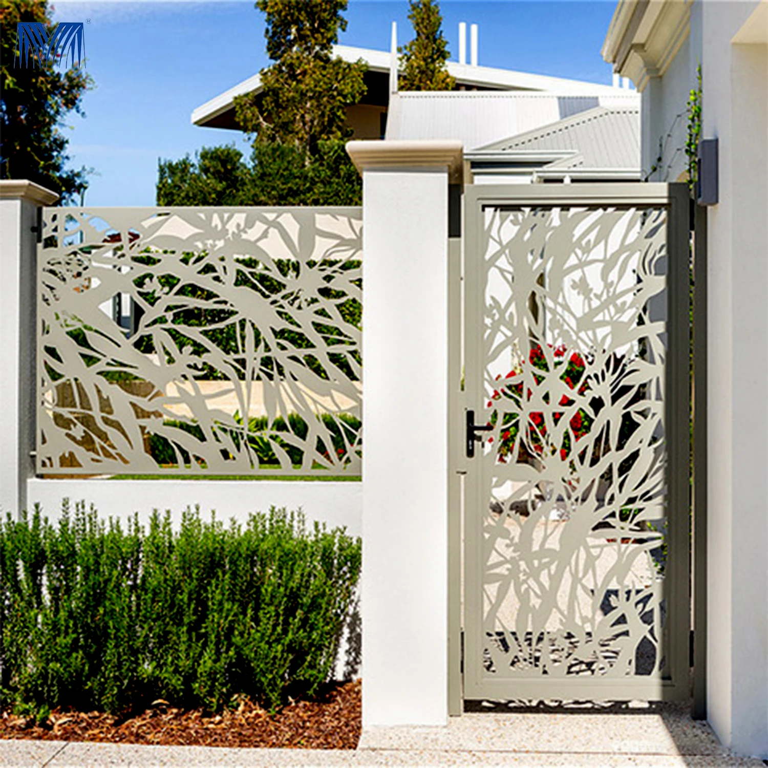Single wall double gate design fence and square pipe small room designs in Pakistan gate prices iron door gates