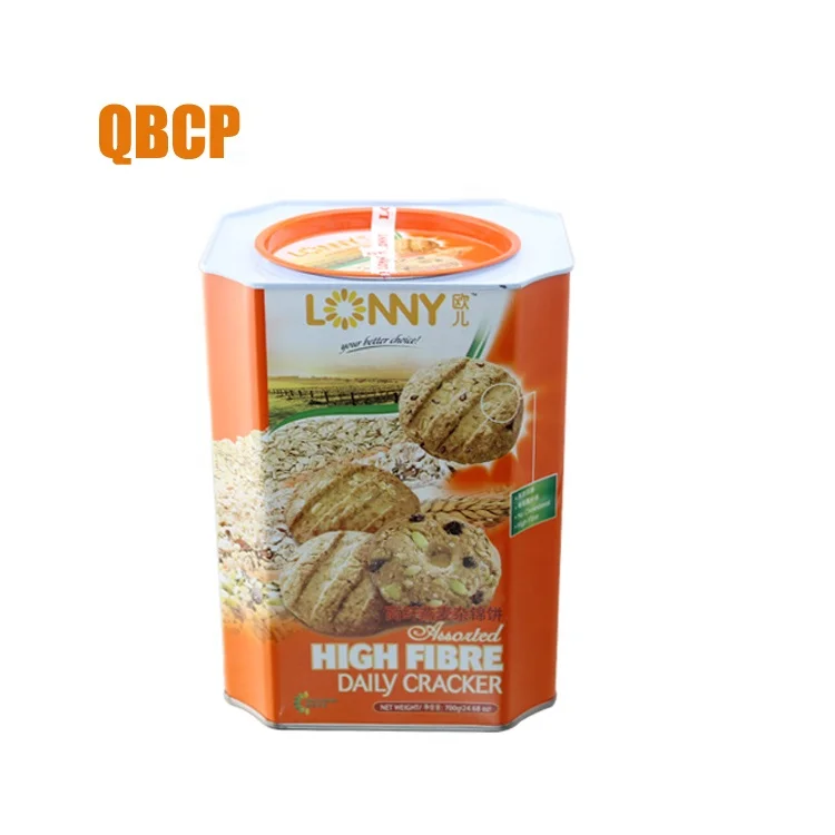 Customized cookies tin can with wholesale price