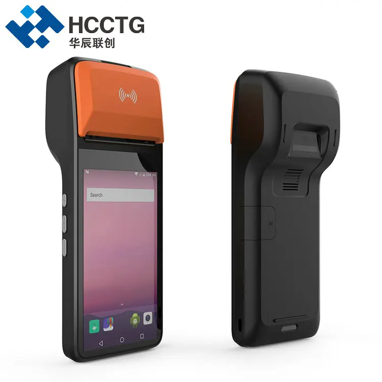 Портативный билет на автобус Android 8 POS терминал 2 + 16G NFC считыватель с принтером R330C